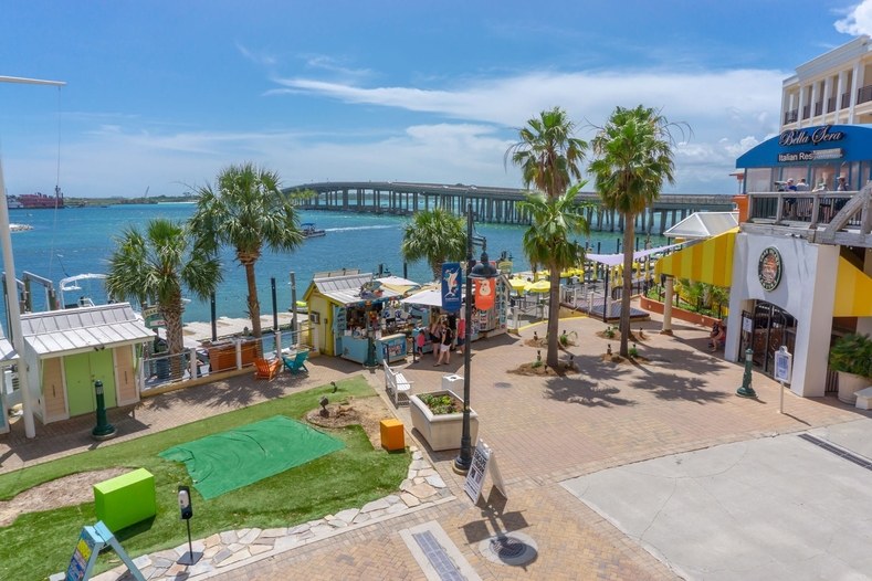Destin Harbor in Destin