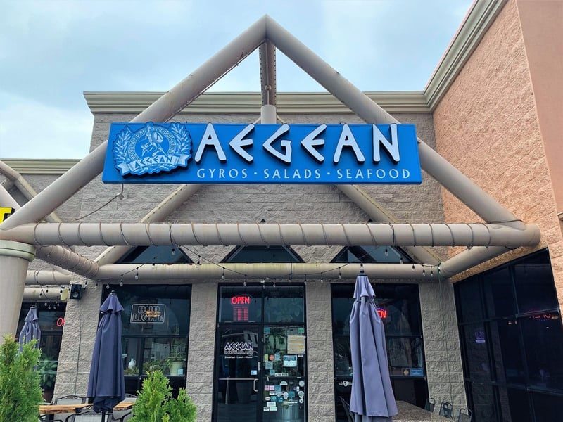 Aegean Greek Restaurant in Miramar Beach, Destin