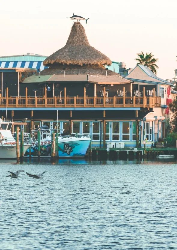 AJ's Seafood & Oyster Bar in Destin Harbor, Destin