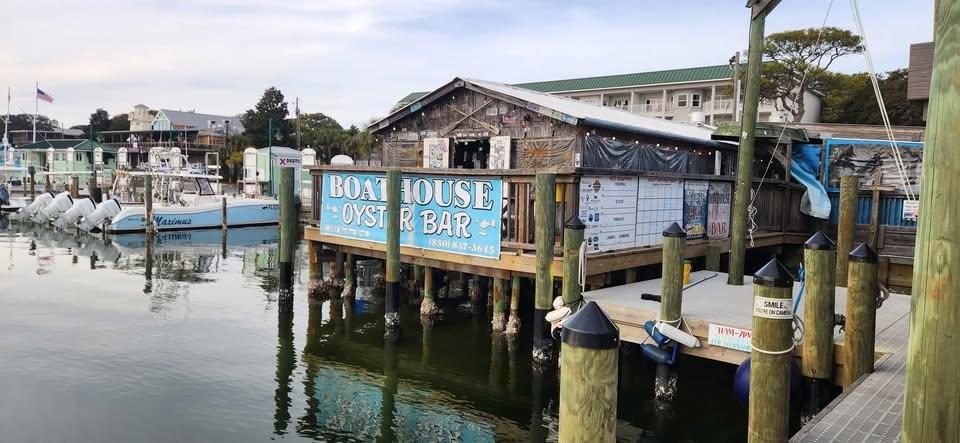 Boathouse Oyster Bar in Destin Harbor, Destin