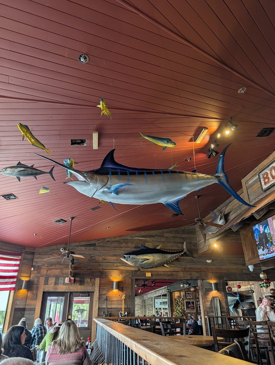 Boshamps Seafood & Oyster House in Destin Harbor, Destin