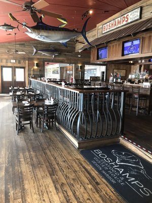 Boshamps Seafood & Oyster House in Destin Harbor, Destin