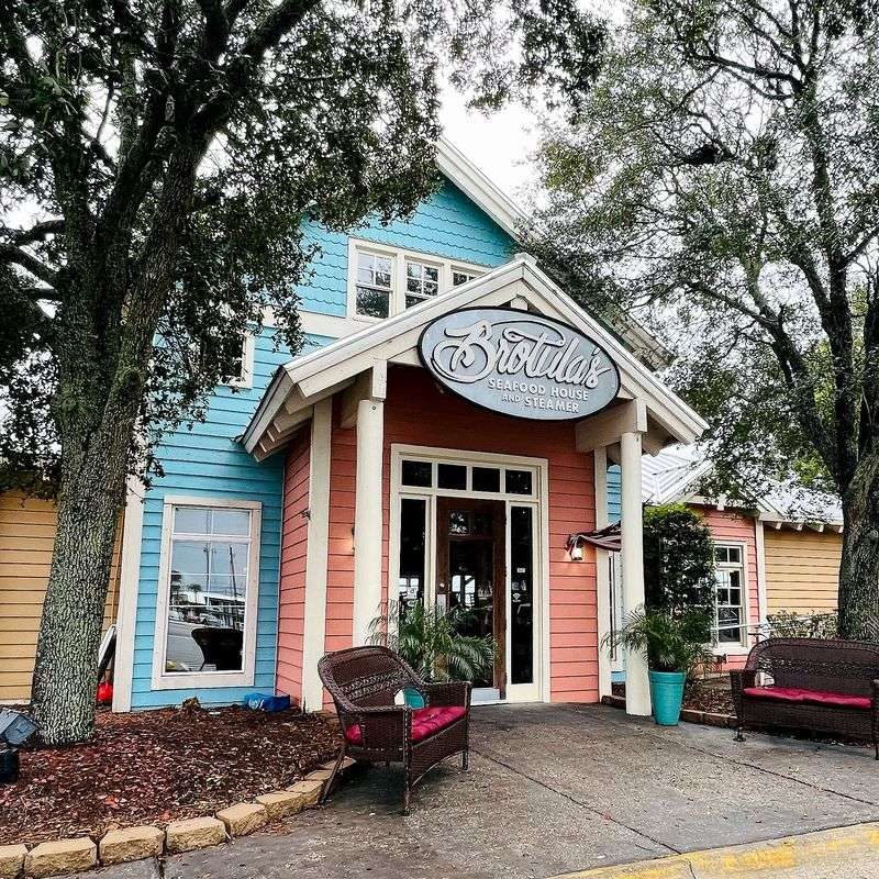 Brotula's Seafood House & Steamer in Destin Harbor, Destin