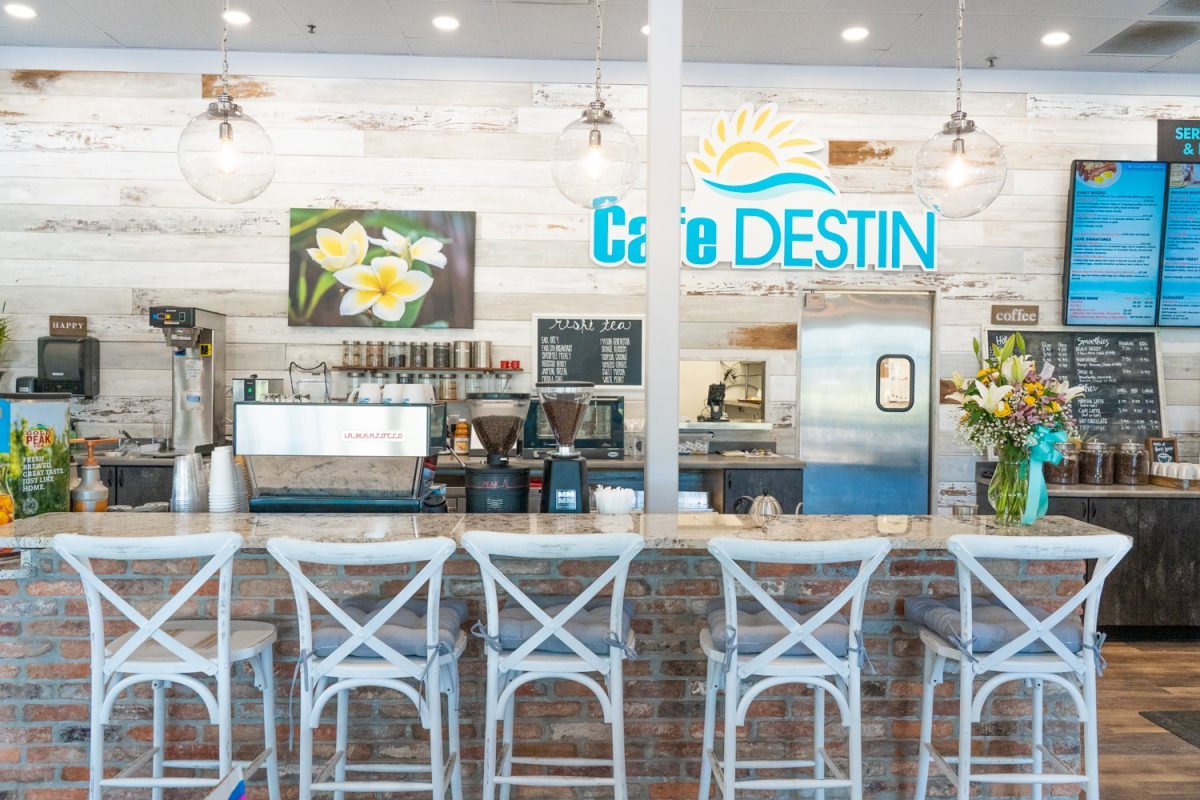 Cafe Cafe in Destin Harbor, Destin