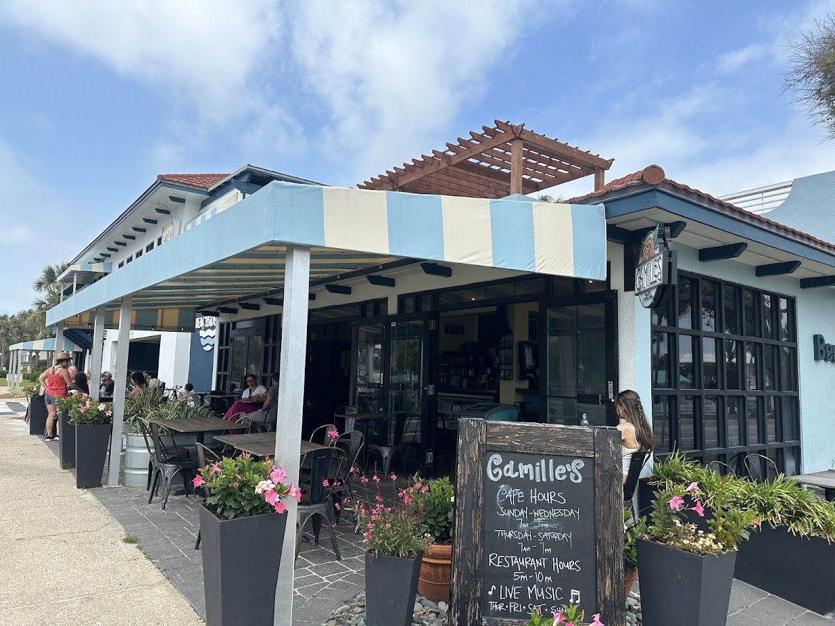 Camille's Sidewalk Cafe in Crystal Beach, Destin