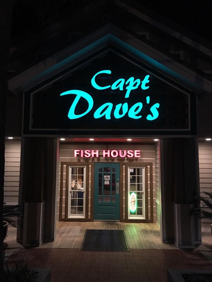 Captain Dave's on the Gulf in Crystal Beach, Destin