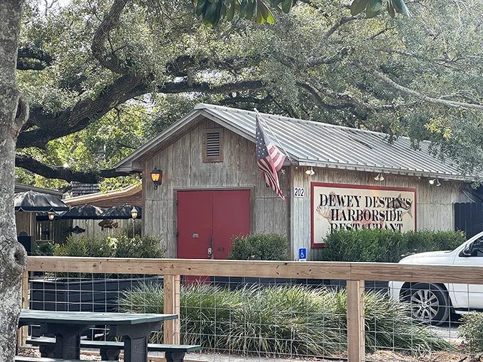 Dewey Destin's Harborside in Destin Harbor, Destin