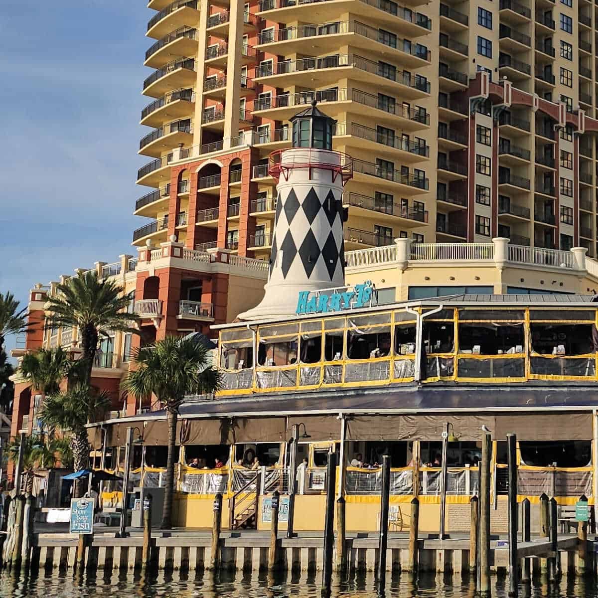 Harry T's Lighthouse in Destin Harbor, Destin