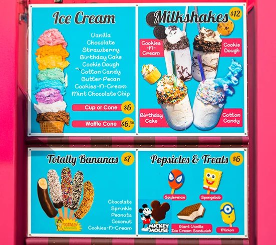 Ice Cream on the Harbor in Destin Harbor, Destin