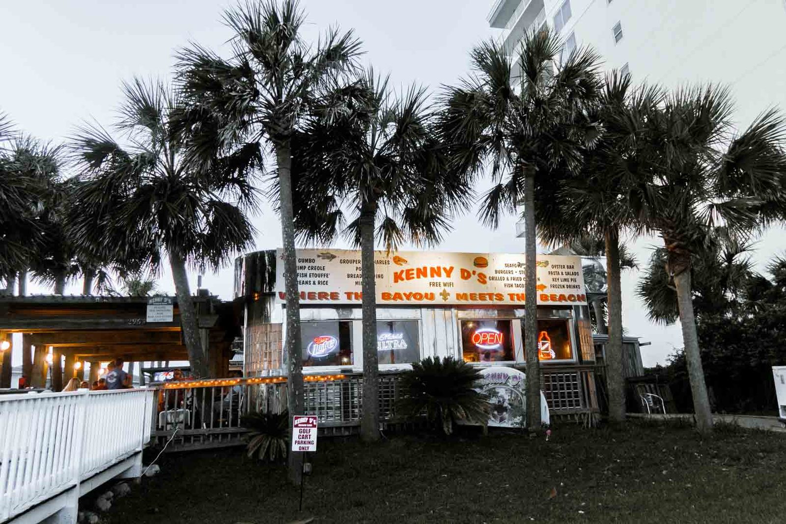 Kenny D's Beach Bar & Grill in Miramar Beach, Destin
