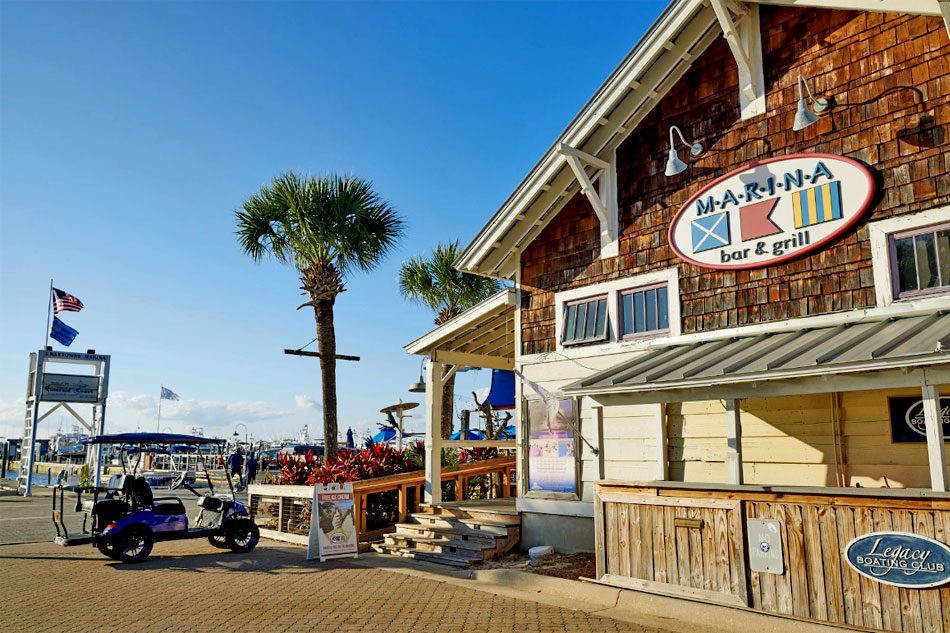 Marina Bar & Grill in Sandestin, Destin