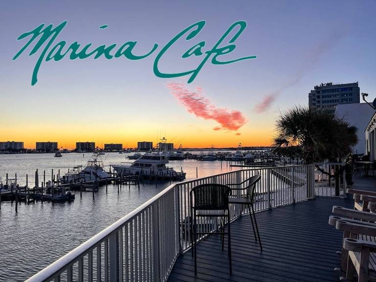 Marina Cafe in Destin Harbor, Destin
