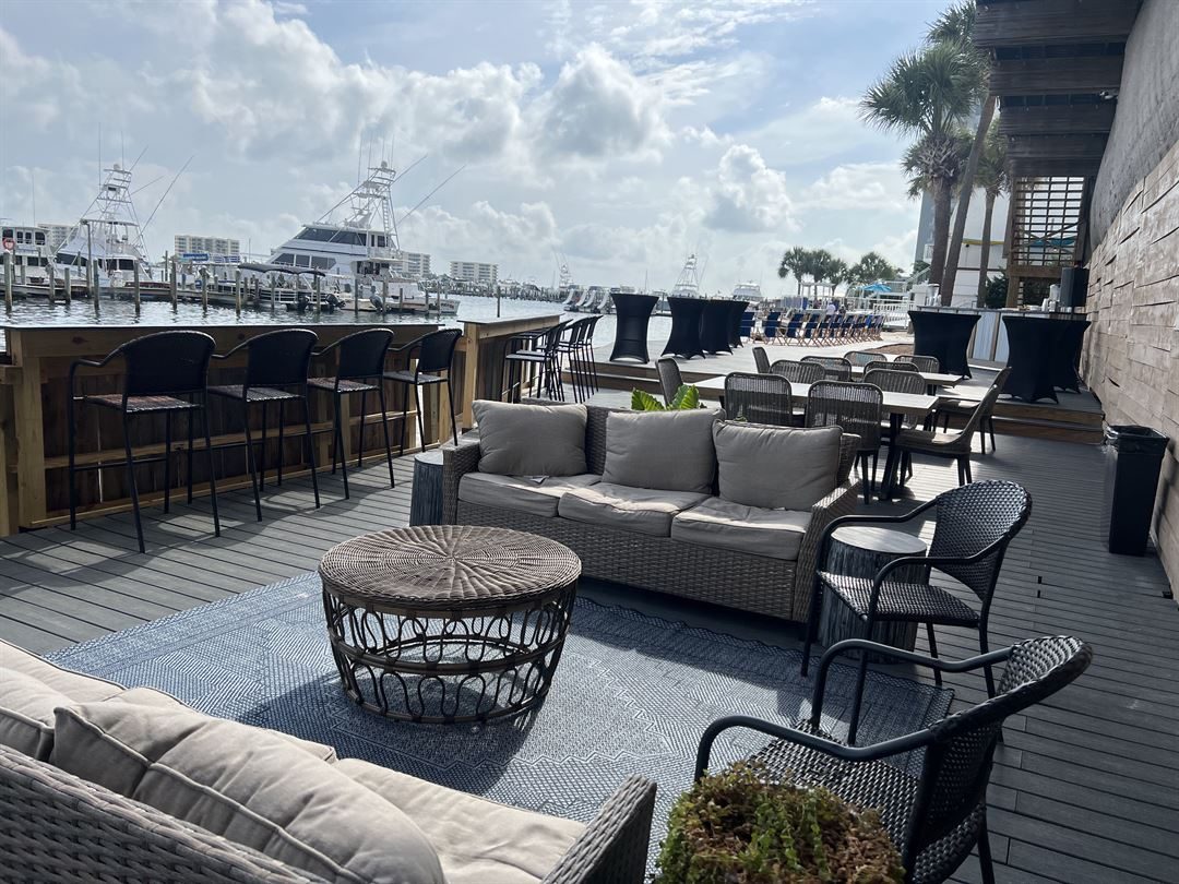 Marina Cafe in Destin Harbor, Destin