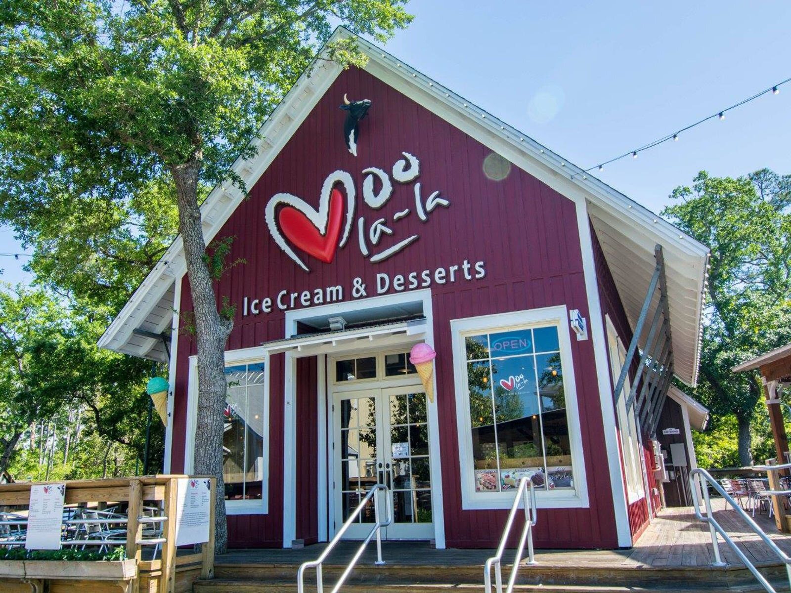 Moo La-La Ice Cream & Desserts in Sandestin, Destin
