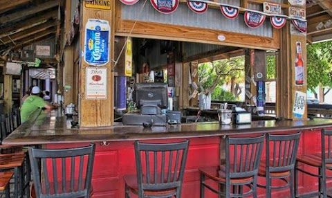 Red Door Saloon in Destin Harbor, Destin