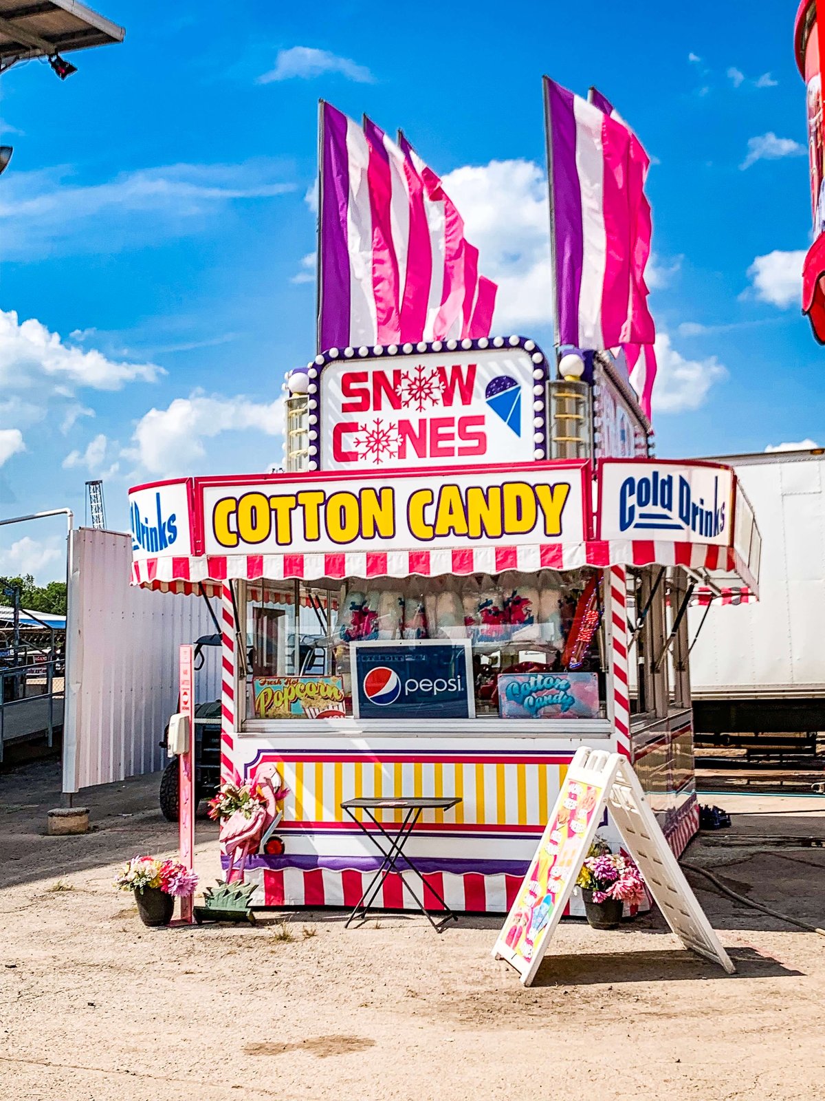 Spun Fun Cotton Candy in Destin Harbor, Destin