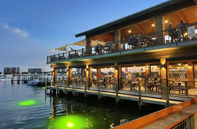 The Edge Seafood Restaurant & SkyBar in Destin Harbor, Destin