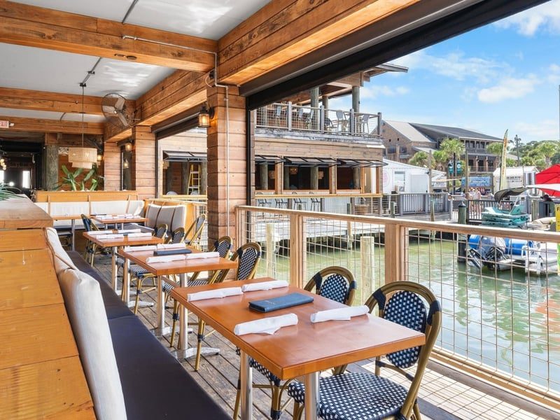 The Edge Seafood Restaurant & SkyBar in Destin Harbor, Destin
